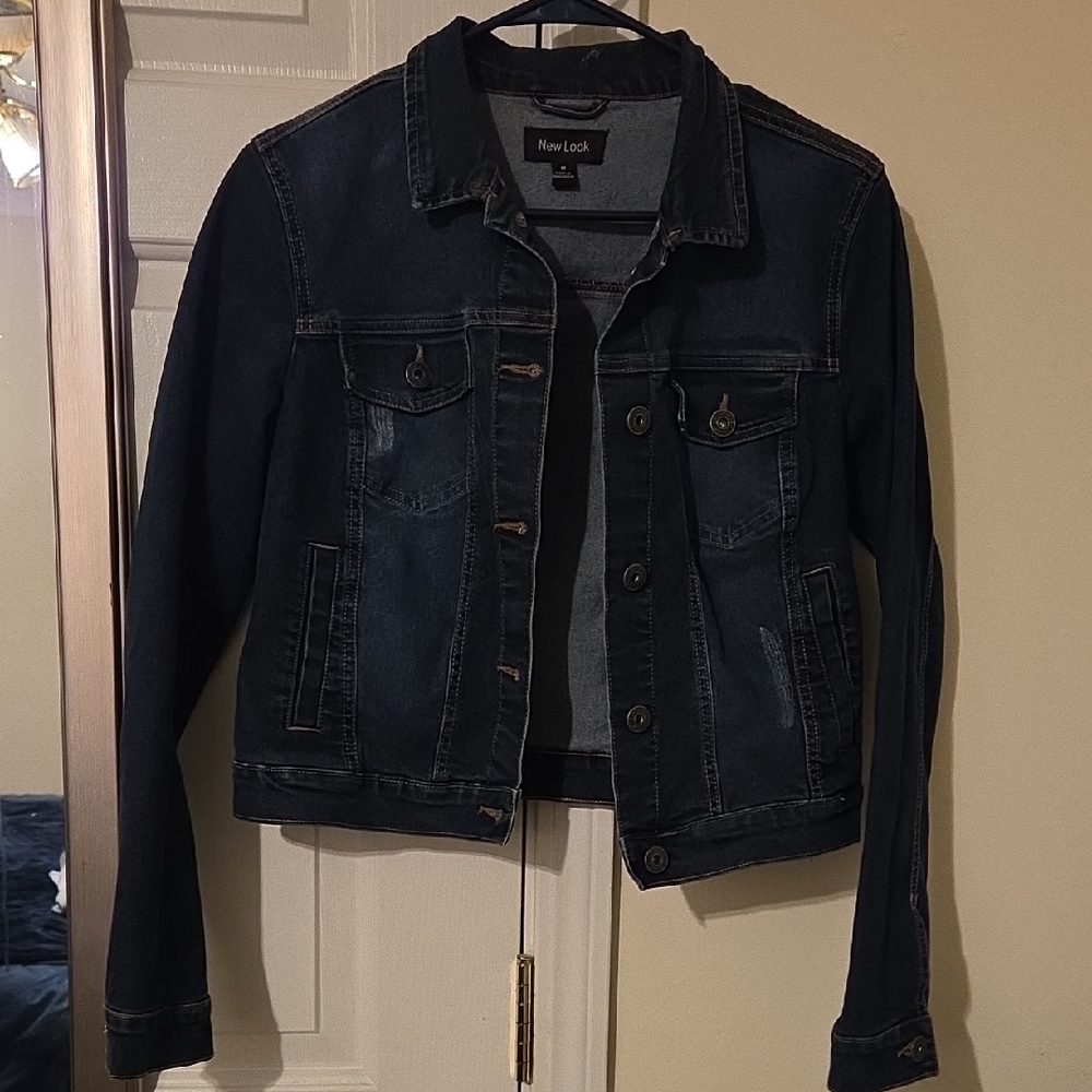 New Look Dark Indigo Denim Jacket